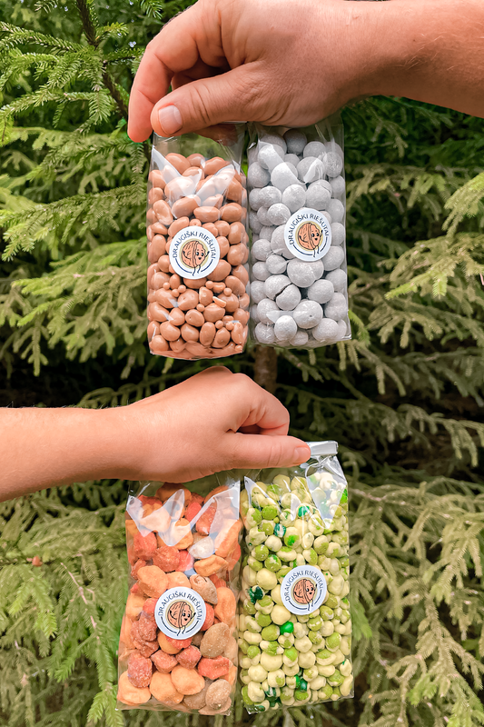 Dovanų rinkinys "Aštriai saldu", 800 g.