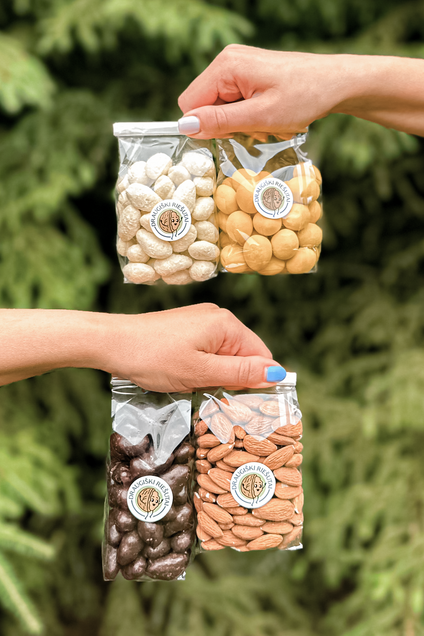 Dovanų rinkinys "Migdolų saldumas", 800 g.